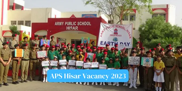 APS Hisar Vacancy 2023