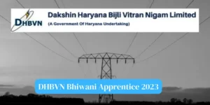 DHBVN Bhiwani Apprentice 2023