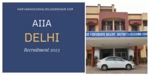 AIIA Delhi Recruitment 2023