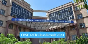 CBSE 12Th Class Result 2023