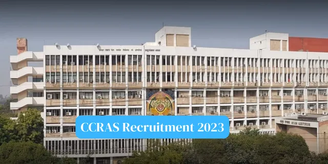 CCRAS Recruitment