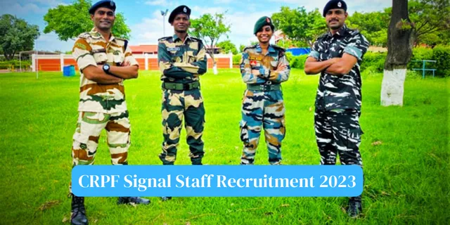 CRPF Signal Staff Result 2023 Download