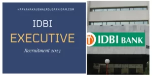 IDBI Executive Recruitment 2023