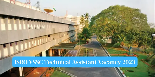 ISRO VSSC Technical Assistant