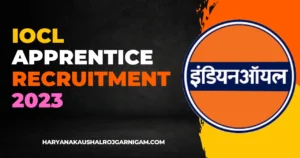 IOCL Apprentice Recruitment 2023