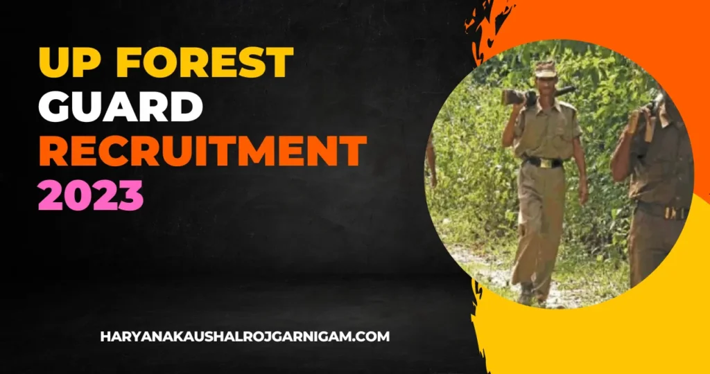 UP Forest Guard Recruitment 2023