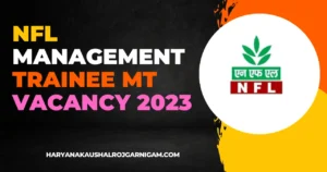 NFL Management Trainee MT Vacancy 2023