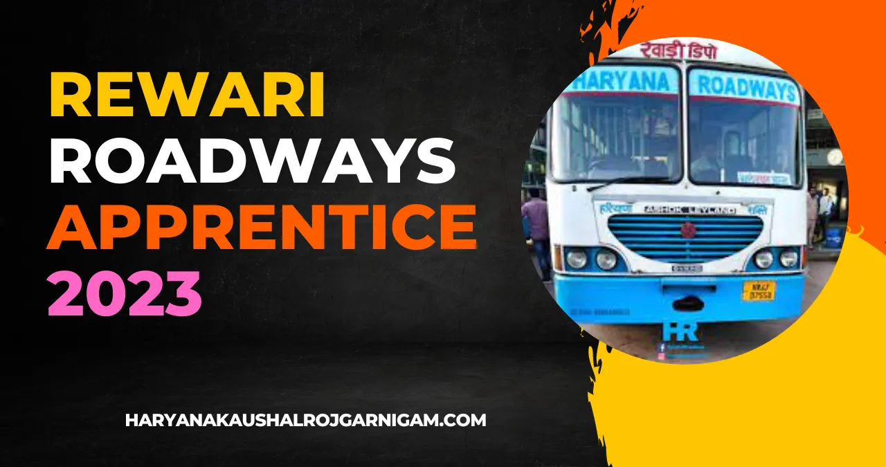 Rewari Roadways Apprentice 2023