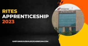RITES Apprenticeship 2023