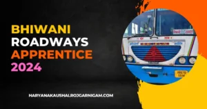 Bhiwani Roadways Apprentice 2024