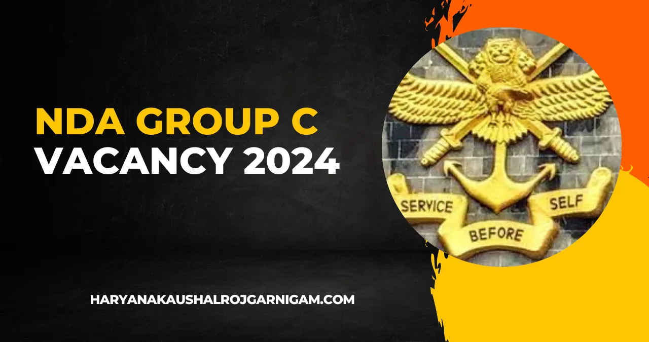 NDA Group C Vacancy 2024