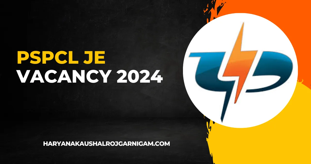 PSPCL JE Vacancy 2024